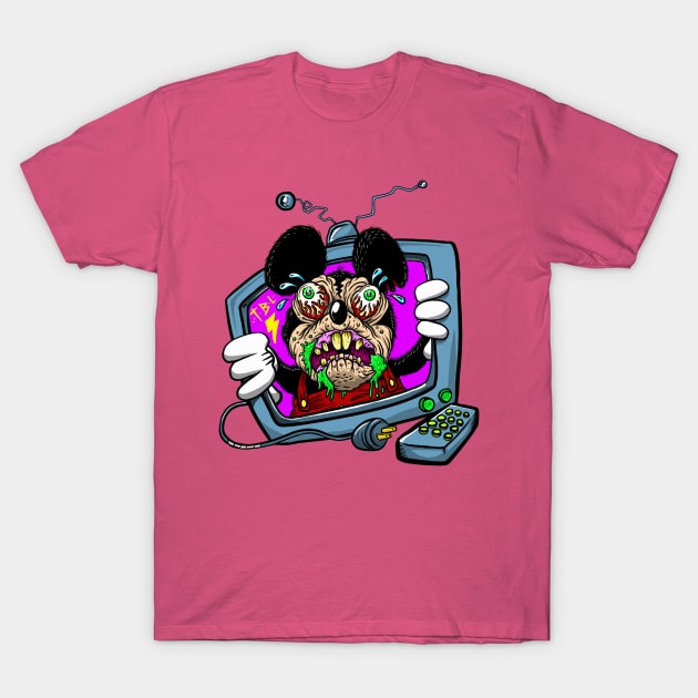 Cartoon rodent character T-Shirt by Brownlazer